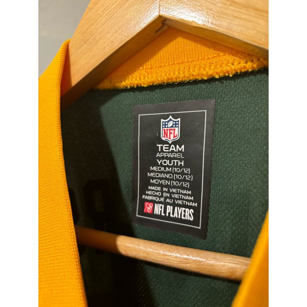 * Green Bay Packers * Aaron Rodgers #12 NFL Football JERSEY * Youth M (10/12) - Picture 2 of 4